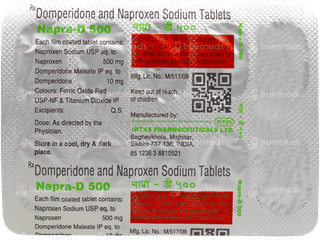 Napra D 500 Tablet 10